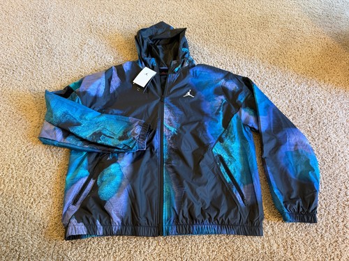 Nike Air Jordan retro 80s Dream Dunk Draft Brooklyn NY windbreaker jacket coat L