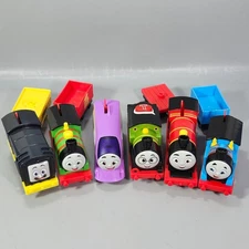 Thomas Friends Motorized Train Engines Cargo Cars Talking WHIFF Gullane 10pc Lot