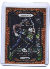 2023 Kenny McIntosh Prizm Orange Disco Prizm RC #391 (H1353) $6 MAX SHIP