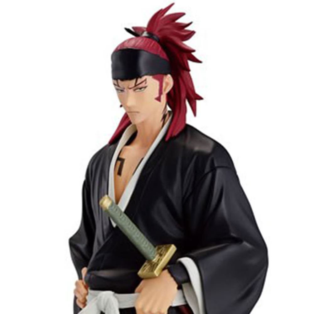 Figurine Bleach Renji Abarai Solid And Souls statuette de collection aux détails sculptés