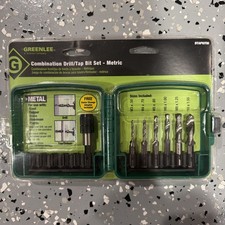 NEW Greenlee Combination Drill/Tap Bit Set - ...