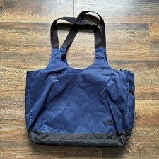 The North Face Bag Talia Yoga Mat Laptop Blue And Black Messenger Shoulder Bag