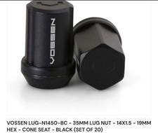 Vossen Wheel Lug Nuts - Lug-n1450-bc 14x1.5 - 35mm - 19 Mm Hex