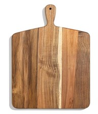 Acacia Wood Cutting Board and Chopping Board with Handle for Meat, Cheese Board,