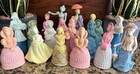 Lot of 19 Vintage Avon Woman's Cologne Bottles Ladies Girls Belle Fashion Figure
