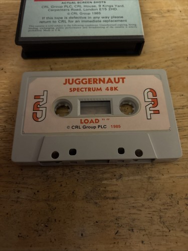 Juggernaut ZX Spectrum 48K - CRL - sehr selten - Bild 4 von 4