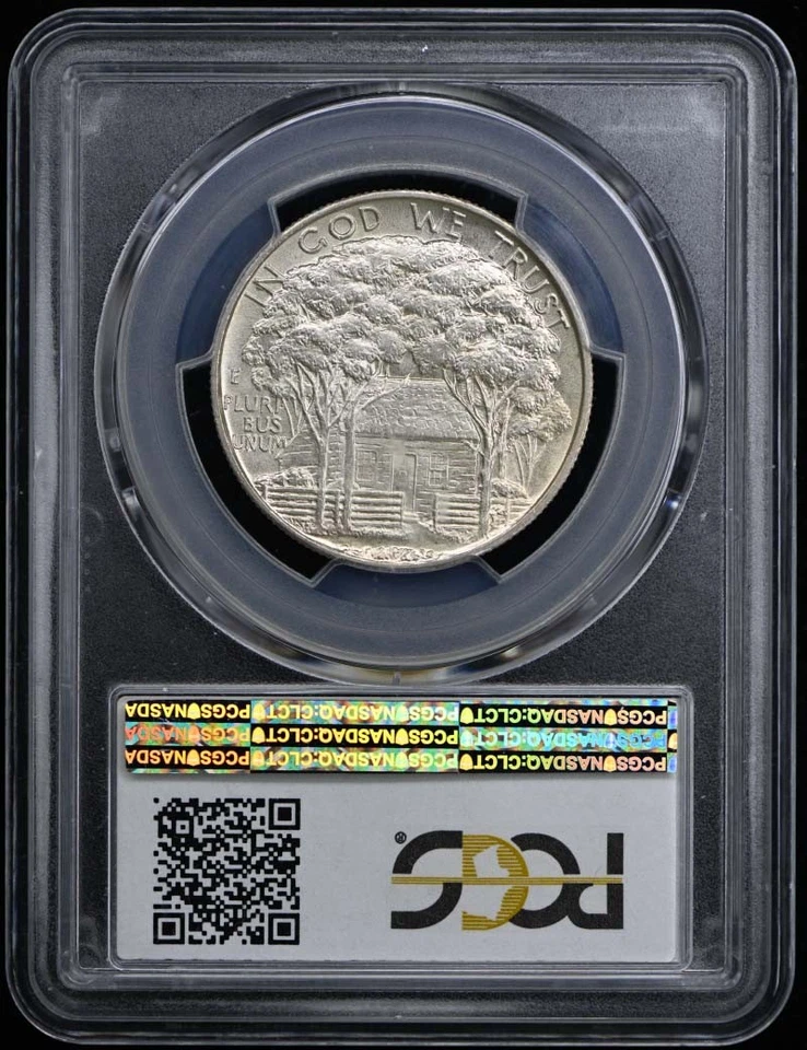 GRANT 1922 50C Silver Commemorative Half Dollar PCGS MS66+ (CAC) - Image 2 of 4