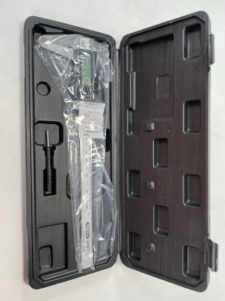 General Tools Digital/Fraction Electronic Caliper, 0-8 Inches, Stainless Steel - Image 3 of 4