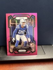 2023 Panini Prizm Rodney Thomas II #130 Pink Prizm Indianapolis Colts NFL Card