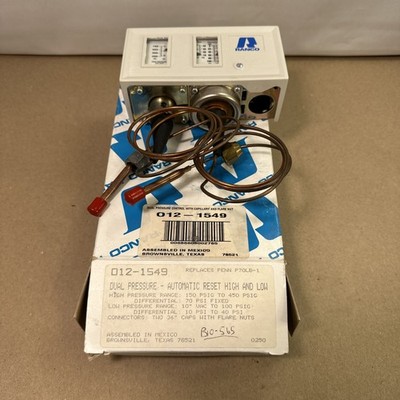 Ranco O12-1549 Compact Dual Pressure Control, 24/240 V