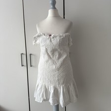 Kimchi Blue Evangalina Off The Shoulder Mini Dress Size L