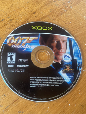James Bond 007: Nightfire - Microsoft Xbox Original - Game Disc Only -- Tested