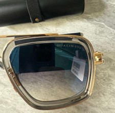 DITA LXN-EVO Mens Square Sunglasses Crystal G...