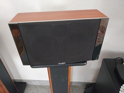 1 Paar Teufel M 450 FCR Lautsprecher aus System Theater 4  170W  Kirsche 2 x