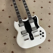 Custom electric guitar Jimmy Page. Model: EDS-1275. Double-neck design. VOS.