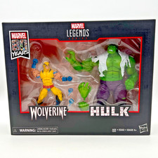 Hasbro Marvel 80 Years Legends Series WOLVERINE & HULK Action Figure Box Set NEW
