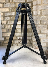 Cayer BV30L Heavy Duty Aluminum Twin Tube Tripod Only Without Fluid Head