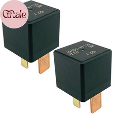 39160-37110 2-Pack 12V 50A 4-Pin High Power Relay Compatible with Kia Hyundai