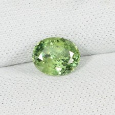 1.13 ct   DAZZLING  FINE   NATURAL ANDRADITE  DEMONTOID GARNET  Oval  6062 FL!
