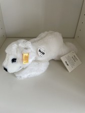 Steiff Arco Eisb&auml;r Liegend 22cm | Neu/Unbespielt mit Etikett