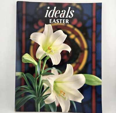 Ideals Easter Magazine Vol 48 No 2 March 1991 Lilies Stained Glass Christian