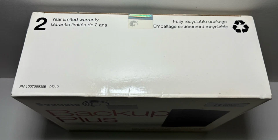 Seagate Backup Plus desktop drive 3 TB 2012 new in box - Image 4 of 4