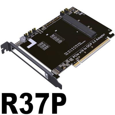 ADT-Link PCIE 4.0 x16 to OCP NIC3.0 Gen-Z 4C+/SFF-TA-1002 Lateral Adapter Card