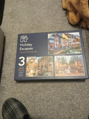 Eckteil Boxset 3 Stichsägen Holiday Escapes Amsterdam & Venedig 500 Elsass 1000