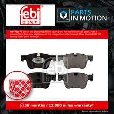 Brake Pads Set fits PEUGEOT 5008 Mk2 Front 2016 on 1623162380 1636925480 Febi