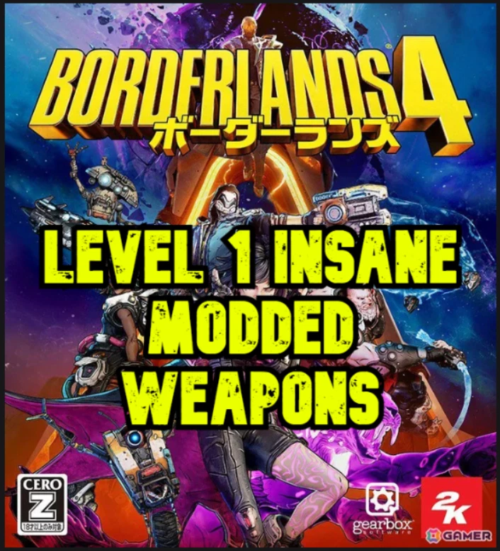 Borderlands 4 - LEVEL 1 Insane MODDED WEAPONS - Image 2 of 2
