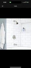 Glacier Bay Aragon Single-Handle 1-Spray Tub Shower Faucet in Chrome w/Valve