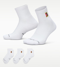 Nike Everyday Elevated Ankle Socks 3 Pairs Unisex Training Sports NWT IH8635-901