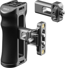 Camera Cage Side Handle, Aluminum NATO and 3/8'' Locating Mount for ARRI Side Ha