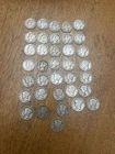Genuine Mercury Winged Liberty Dimes 1941-1945 ? 90% Silver USA lot of 50