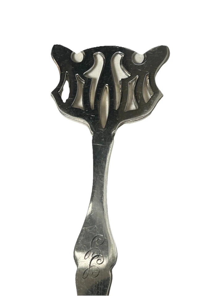 Pinzas para servir sándwich/espárragos GORHAM GMF de plata esterlina Art Nouvea Foto 4 de 4