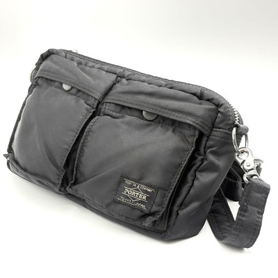 #ad YOSHIDA PORTER TANKER SHOULDER BAG 622 68809 622 78809 Black Used $139.00