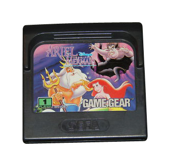 Jeu Sega Game Gear Ariel The Little Mermaid - 1994 - Bon État