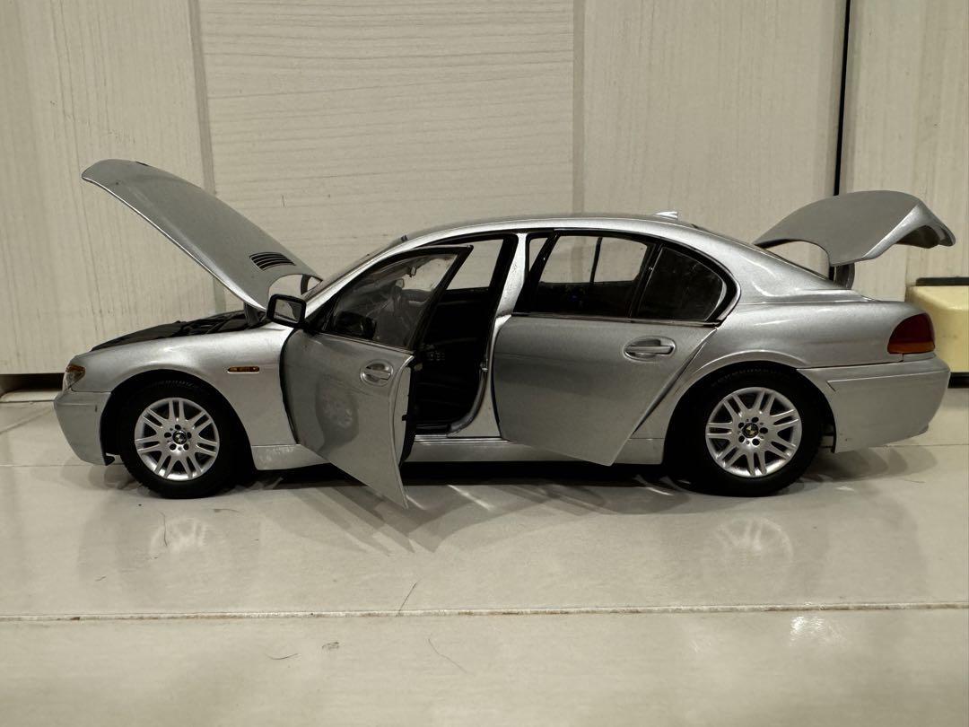BMW 745i Sedan Silver ミニカー 1/18 Kyosho 1:18 kyosho BMW 7 Series 745i Gray | eBay