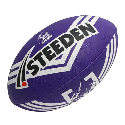 NRL Rugby League Team Steeden Supporter Ball Rubber Football BNWT - Picture 14 of 17