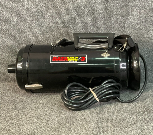 Metro DataVac Pro 3 🧹 MDV-3 Handheld Electric Vacuum Cleaner – Black – Tested &