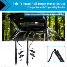 Pair Tailgate Pull Down Motor Struts Suitable for Toyota Highlander 3.5L 14-19