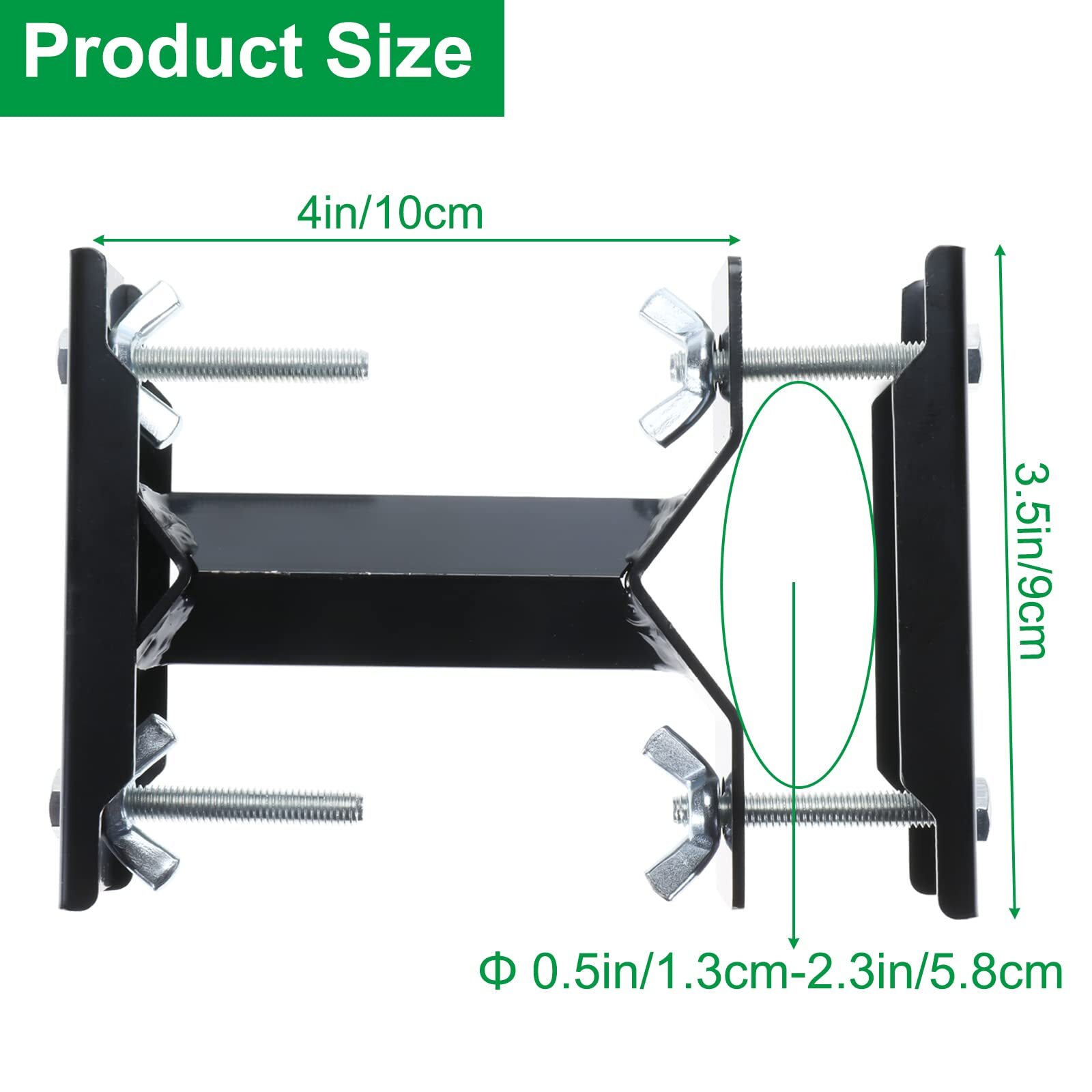 3Pcs Deck Umbrella Clamp,Stainless Steel Patio Umbrella Mount/Torch Mount Holder eBay