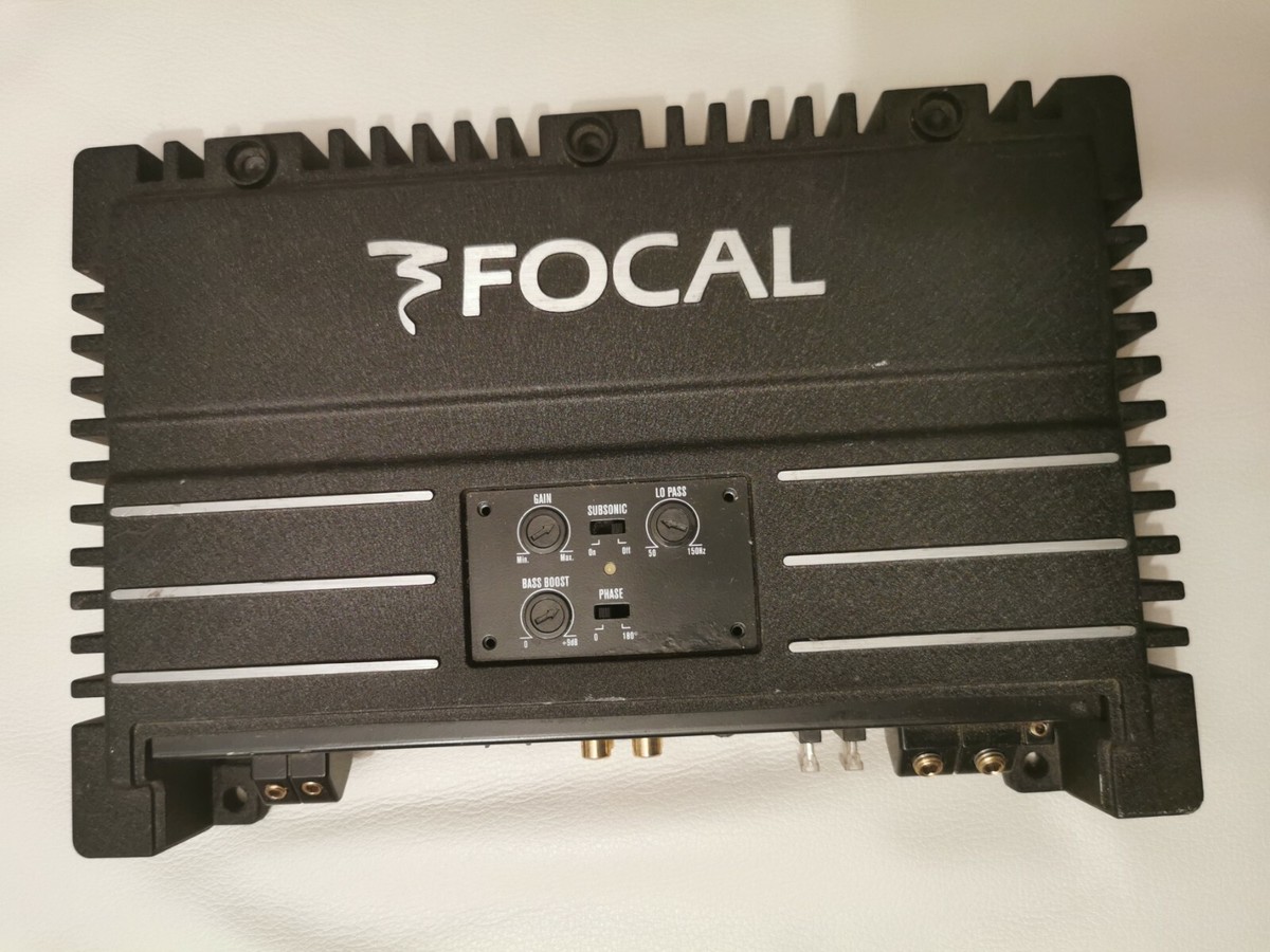 Focal Solid 1 Mono subwoofer amplifier — 470 watts RMS x 1 at 2