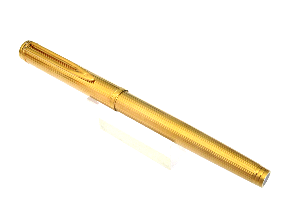 Waterman Gentleman Prestige Fountain Pen Gold Plated 18K Nib Q114