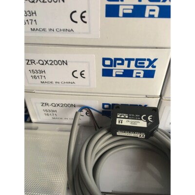 One New OPTEX Photoelectric Switch ZR-QX200N In Box