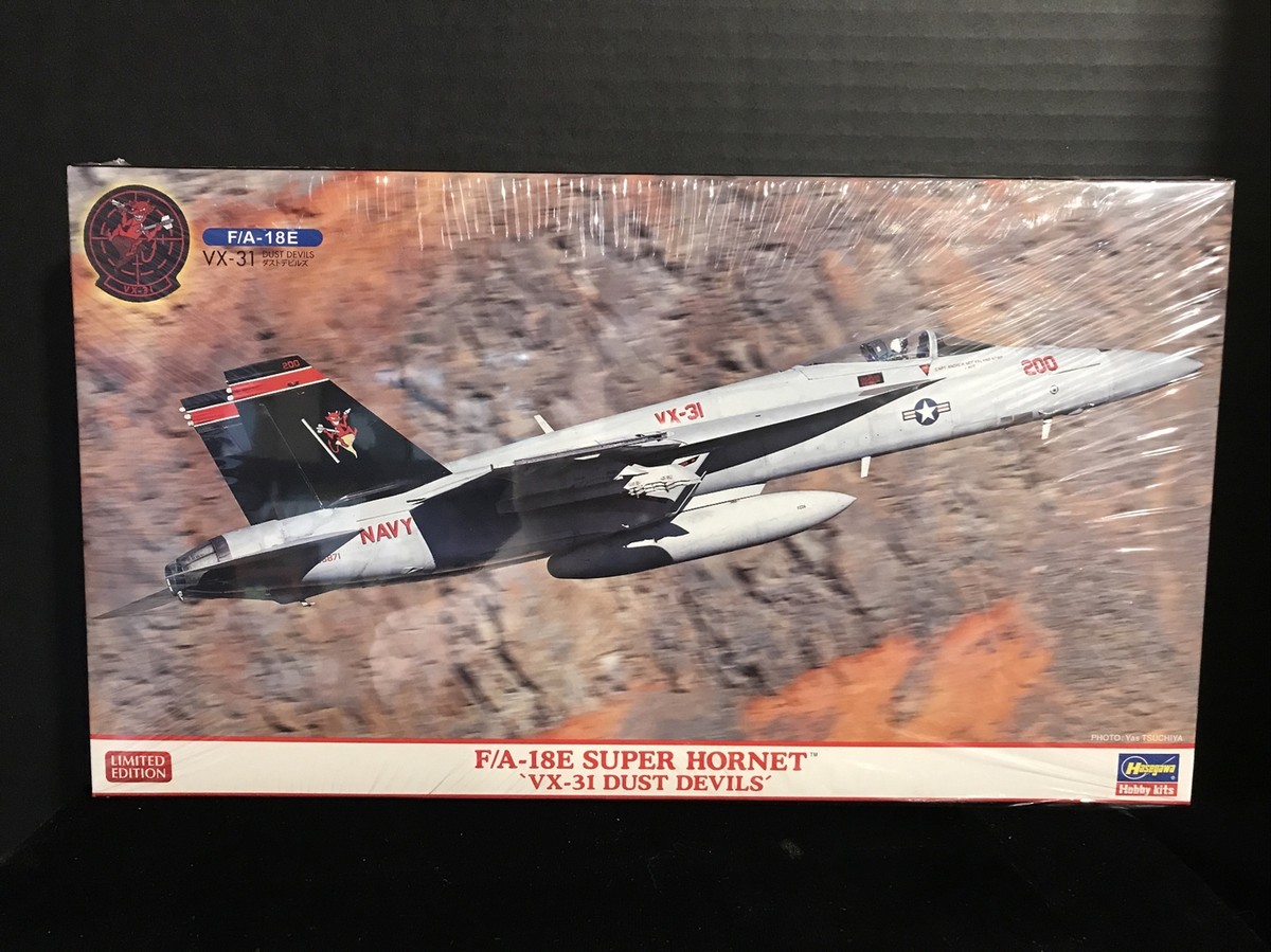 HASEGAWA 02424 LIMITED EDITION F/A-18E SUPER HORNET MODEL KIT-NIB
