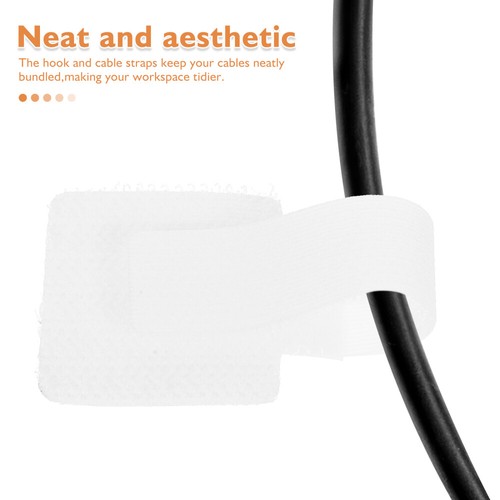 50 Pcs Data Cable Storage Tool Clips Holder Appliance Cord Wrapper - Afbeelding 8 van 12