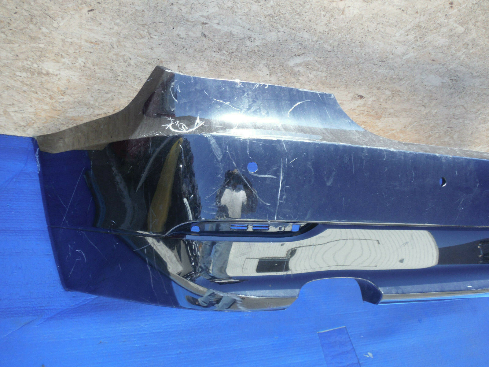 2008-2010 BMW 5 SERIES E60 528i 535i 550i REAR BUMPER COVER OEM BMR13 ...