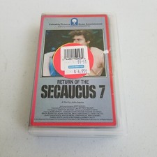 Return of the Secaucus 7 BETAMAX Beta Tape Film Movie Columbia Pictures 1982