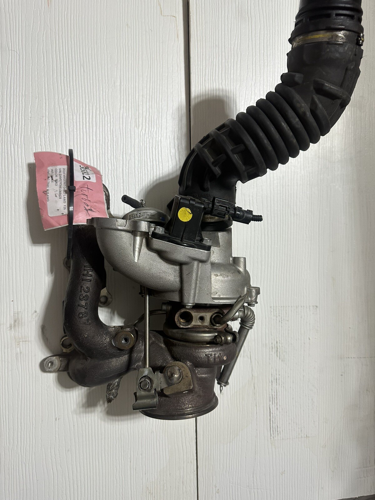 Maserati Ghibli Front Left Driver Side Turbocharger Turbo Assembly Oem 14-17